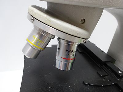 FOR PARTS REICHERT 1-60 ONE SIXTY  MICROSCOPE OPTICS AS IS BIN#TD-3