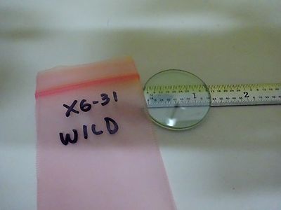 MICROSCOPE PART FILTER WILD SWISS OPTICS AS IS BIN#X6-31
