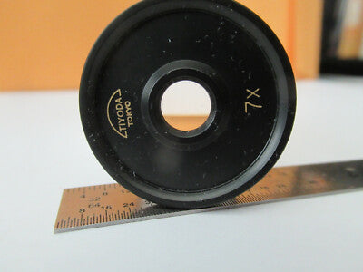 Tiyoda Japan Eyepiece 7X Optics Ocular Lens Microscope Part