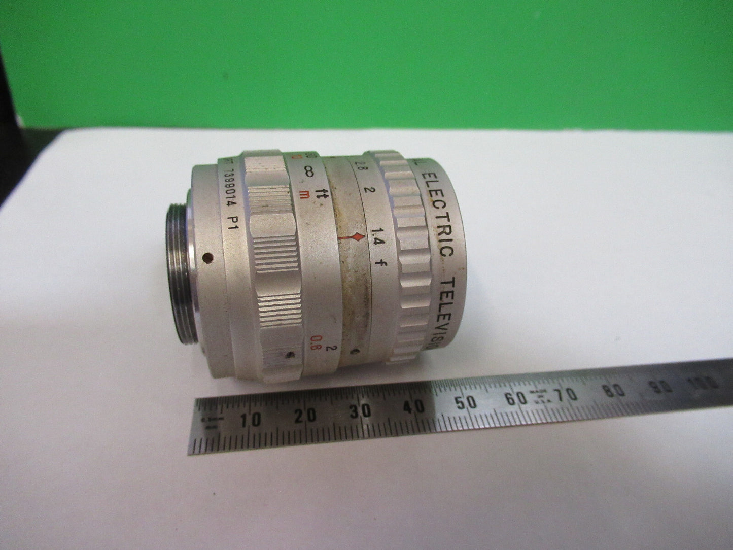 CAMERA LENS GENERAL ELECTRIC 25mm USA  AS PICTURED Q7-A-71