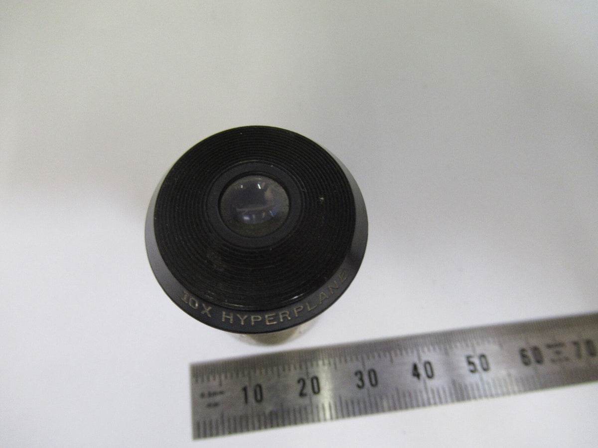 BAUSCH LOMB EYEPIECE 10X HYPERPLANE MICROSCOPE PART AS PICTURED X4-A-85