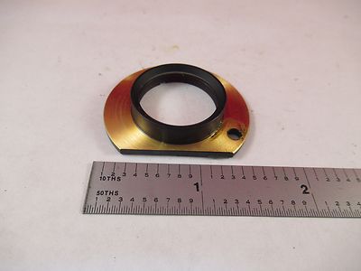 ZEISS GERMANY IN35 BRASS MOUNTED LENS MICROSCOPE PART OPTICS &75-A-09