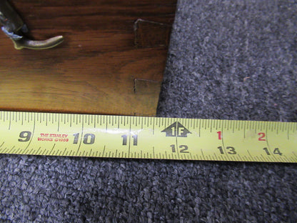 ANTIQUE EMPTY WOOD CASE BECK MICROSCOPE PART AS PICTURED &LOB