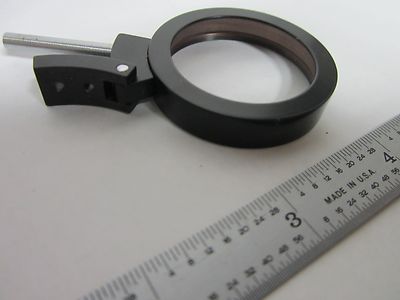 MICROSCOPE PART POLARIZER UNMOUNTED OPTICS AS IS BIN#R8-20