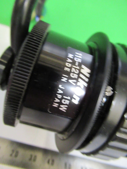 NIKON JAPAN LAMP ASSEMBLY MICROSCOPE PART AS PICTURED AS PICTURED W3-C-44