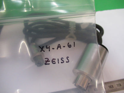 ZEISS GERMANY CABLE BULB HOLDER ILLUMINATOR MICROSCOPE AS PICTURED X4-A-61