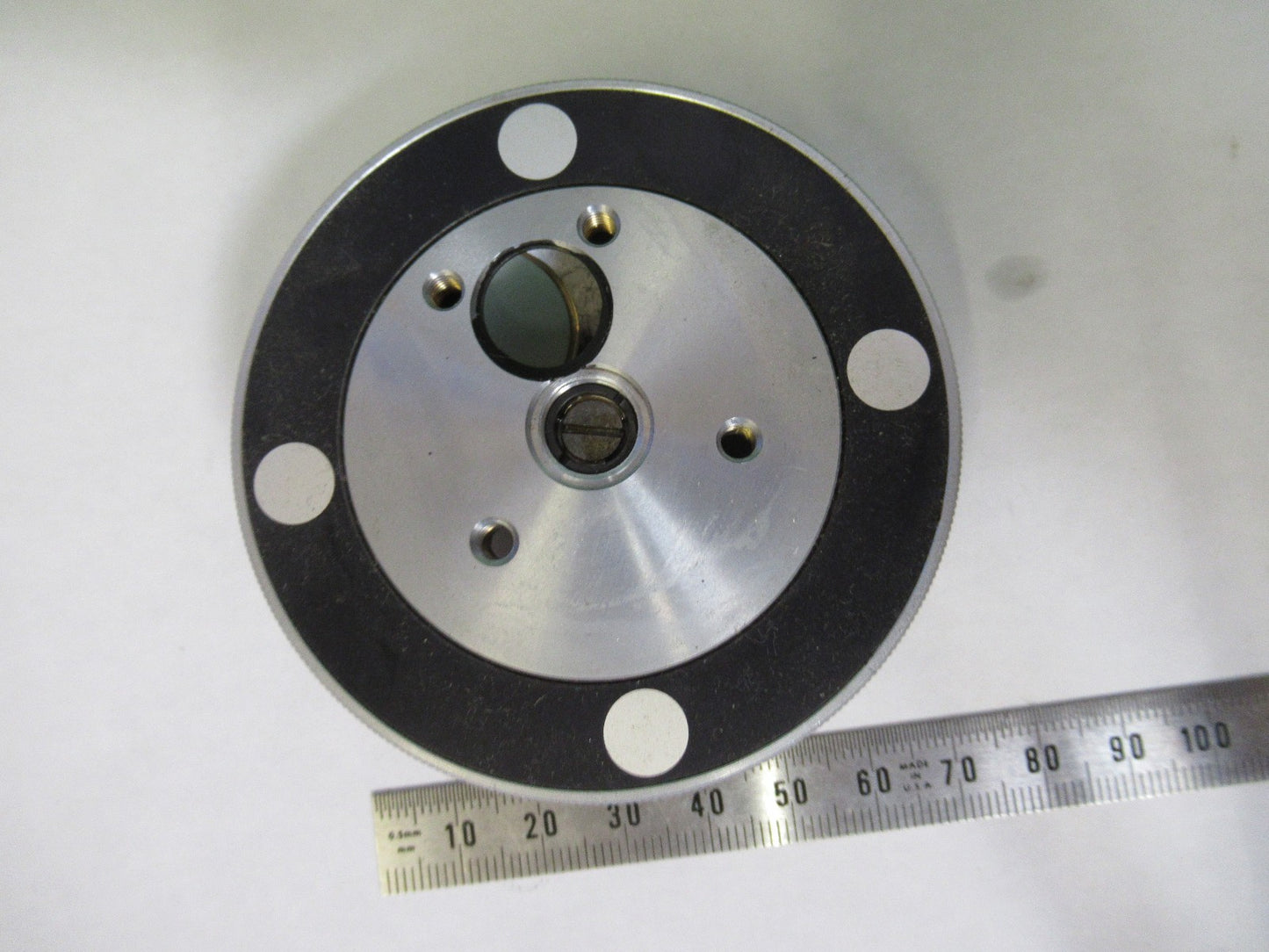 NIKON JAPAN NOSEPIECE MICROSCOPE PART AS PICTURED AS PICTURED W3-C-37