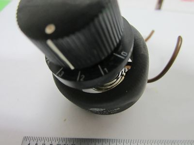 LEITZ RHEOSTAT SWITCH ERGOLUX MICROSCOPE PART OPTICS AS IS BIN#M2-10