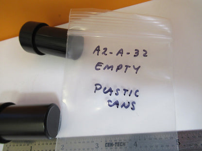 ERNST LEITZ GERMANY EMPTY OBJECTIVE PLASTIC MICROSCOPE PART as pictured A2-A-32