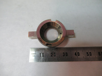 ANTIQUE BRASS NACHET PARIS FILTER LENS ASSEMBLY MICROSCOPE PART X2-A-12