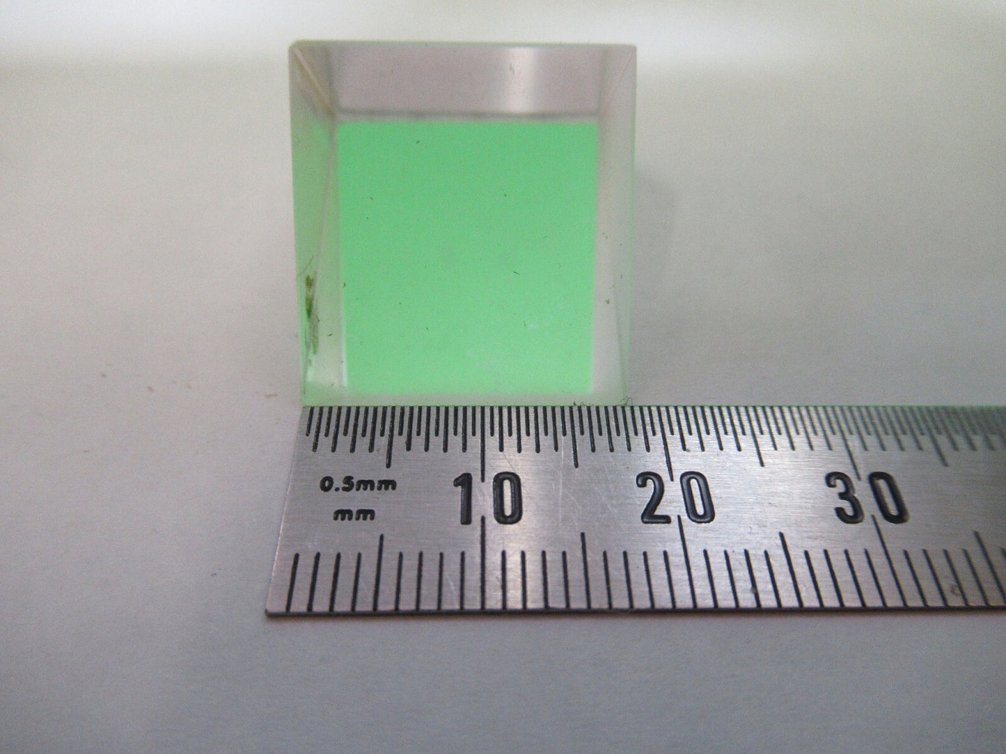 BAUSCH LOMB GLASS PRISM OPTICS MICROSCOPE OPTICAL PART AS PICTURED 98-A-04