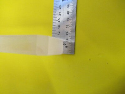 OPTICAL LARGE VERY LONG BAR GLASS BK7 PLANO OPTICS AS PICTURED &FT-6-120