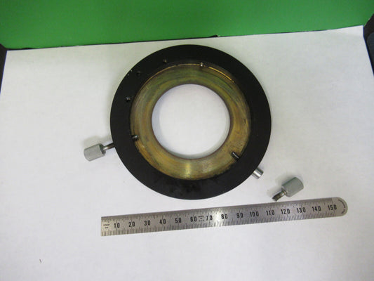 Ernst Leitz Germany Pol Rotable Stage Microscope Part