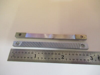 Lot Brass Linear Gears Antique Microscope Part