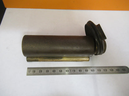 Antique Reichert Austria tubus brass Microscope Part