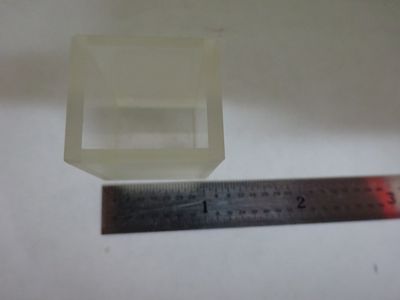CARL ZEISS GERMANY SPECTRAL QUARTZ CELL SPECTROSCOPIC AS IS BIN#U3-A-20