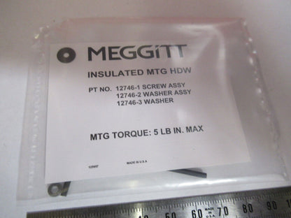 MEGGITT ENDEVCO INSULATED SCREW 12746-1  for ACCELEROMETER VIBRATION &81-B-12