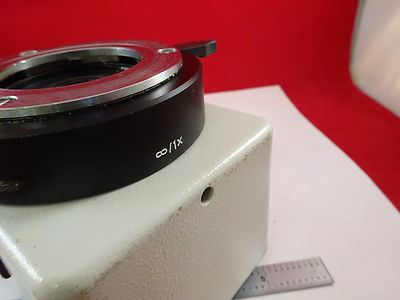 FÜR TEILE MIKROSKOP LEITZ DEUTSCHLAND VERTIKALE BELEUCHTUNGSOPTIK AS IS BIN#C9-A-04
