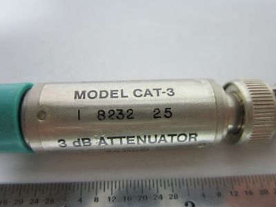 MINI CIRCUITS ATTENUATOR CAT-3 3 dB FREQUENCY RF MICROWAVE AS IS BIN#FI-V-64