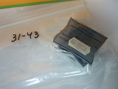 MICROSCOPE PART SPINDLER HOYER GERMANY PART FOR OPTICS BIN#31-43