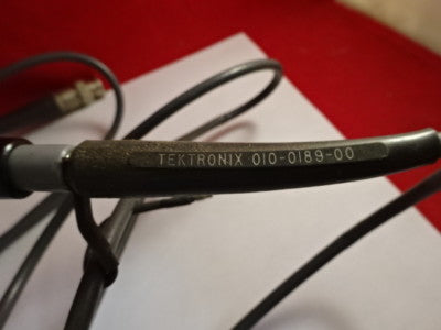 TEKTRONIX OSCILLOSCOPE PART ELECTRONIC PROBE P6011 1X AS IS &4B-A-31