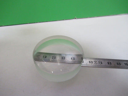 OPTICAL 50mm DIAMETER CONVEX CONCAVE  THICK LENS LASER OPTIC AS PICTURED Q7-B-50