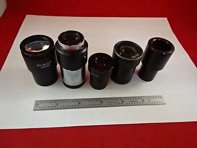 FOR PARTS MICROSCOPE PART LOT EYEPIECES OCULAR OPTICS AS IS BIN#T1-B-09