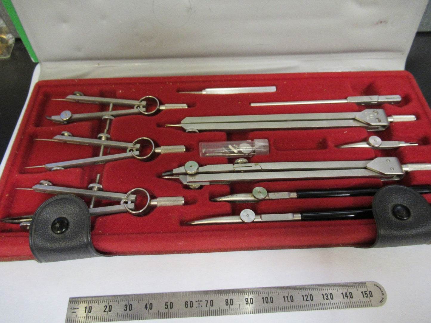 LUTZ GERMANY OLD DRAFTING INSTRUMENTS AS PICTURED T3-FT-97