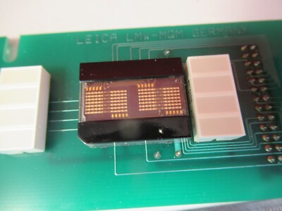LEICA LEITZ DMRB LMW-MQM BOARD DISPLAY MICROSCOPE PART AS PICTURED #10-A-97