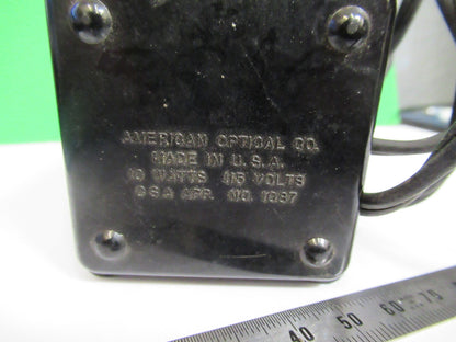 Microscope Part Vintage Spencer Lens Co. American Optical Co. Lamp Illuminator Optics