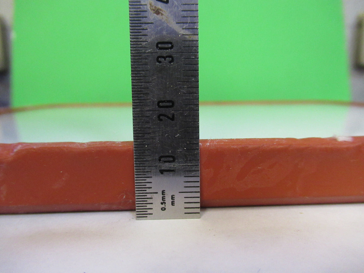 OPTICAL MIL SPEC HUGE MOUNTED FLAT GLASS WINDOW OPTICS AS PICTURED S1-B-05