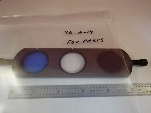 Microscope Reichert Austria Zetopan Filter Slide Optics AS IS