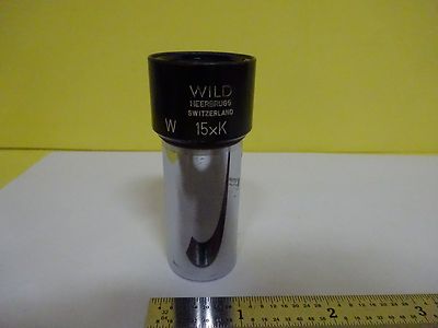 Optical Microscope Eyepiece Ocular Wild Swiss W 15xK Optics