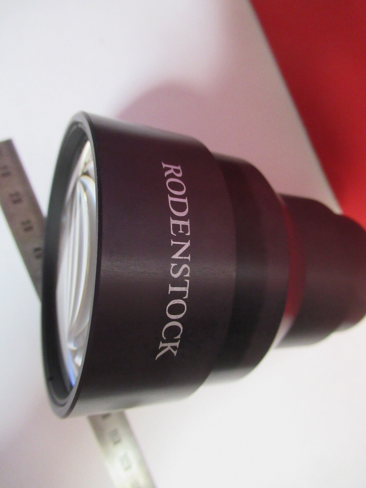 OPTICAL RODENSTOCK GERMANY LENS F=100 mm LASER OPTICS AS PICTURED Q2-21