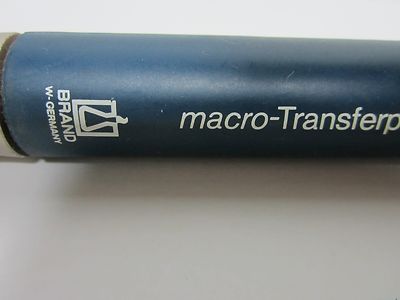 BRAND GERMANY VINTAGE GRADUATED PIPETTE MICRO LITER sku#54