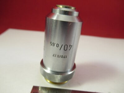 Ernst Leitz Germany Objective 40X /170 Microscope Part Optics