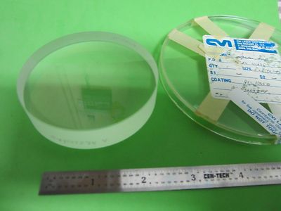 Optical Cvi 3 1/4" Diameter Thick Window Laser Optics