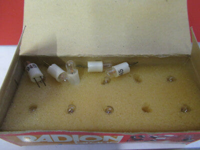 LOT MINI LAMPS RADION 7945 LAMP BULB AS PICTURED #TE-3