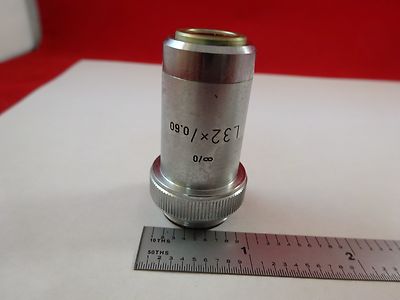 Microscope Part Objective L32X Ernst Leitz Germany Optics