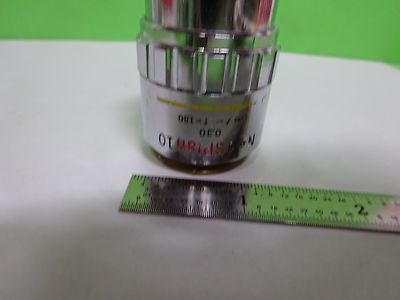 Microscope Part Objective Olympus NEOPlan 10X Dic Japan Optics