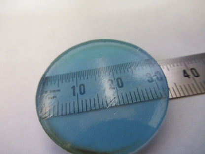 ANTIQUE BAUSCH LOMB GLASS FILTER HEAT ABSORB MICROSCOPE PART AS PICTURED G5-A-44