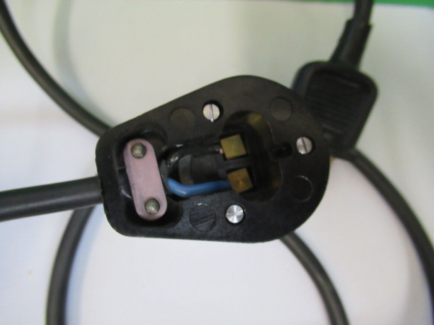 VINTAGE carl zeiss germany lamp holder cable MICROSCOPE PART AS PICTURED Z6-A-27