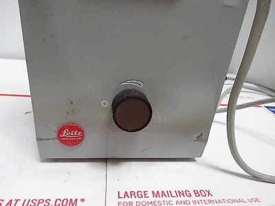 Ernst Leitz Lamp Power Supply Illuminator Model