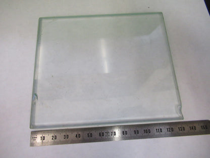 AO AMERICAN OPTICS GLASS STAGE [chips] STEREO MICROSCOPE PART S PICTURED X4-A-12