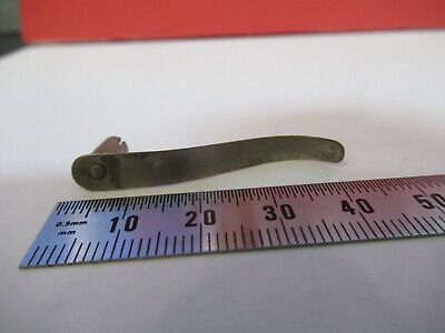 ANTIQUE BAUSCH LOMB RARE STAGE CLIP HOLDER  MICROSCOPE PART AS PICTURE #vB7-A-03
