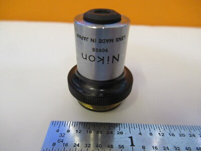 NIKON JAPAN OBJECTIVE 10X OPTICS MICROSCOPE PART AS PICTURED &FT-1-A-30
