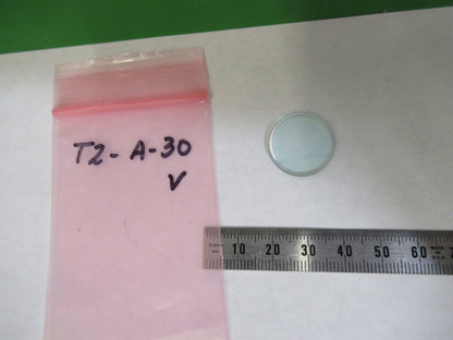 OLYMPUS JAPAN HEAT ABSORB FILTER OPTICS MICROSCOPE PART AS PICTURED T2-A-30