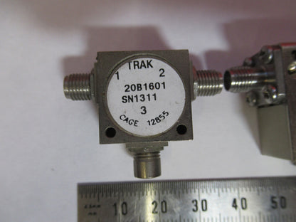 TRAK MICROWAVE RF FREQUENCY CIRCULATOR ISOLATOR AS PICTURED H9-B-45