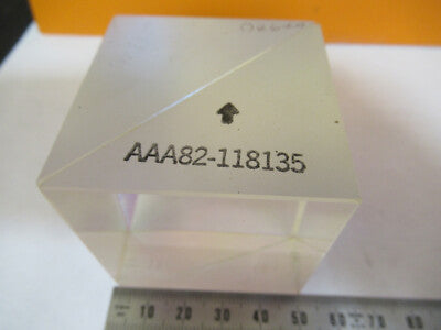 OPTICAL LARGE POLARIZED CUBE BEAM SPLITTER PRO OPTICS AS PICTURED &P5-A-73