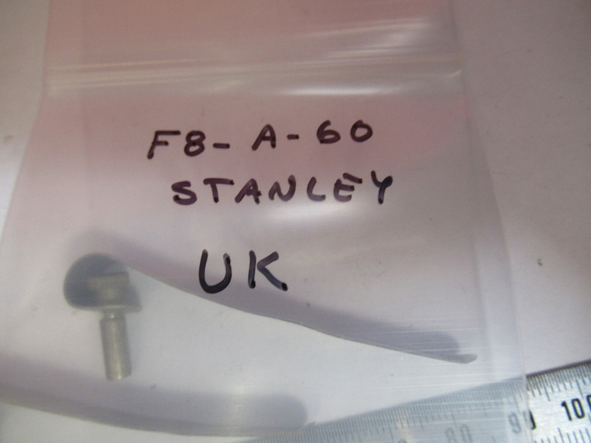 ANTIQUE STANLEY PAIR CLIPS STAGE MICROSCOPE AS PICTURED &F8-A-60